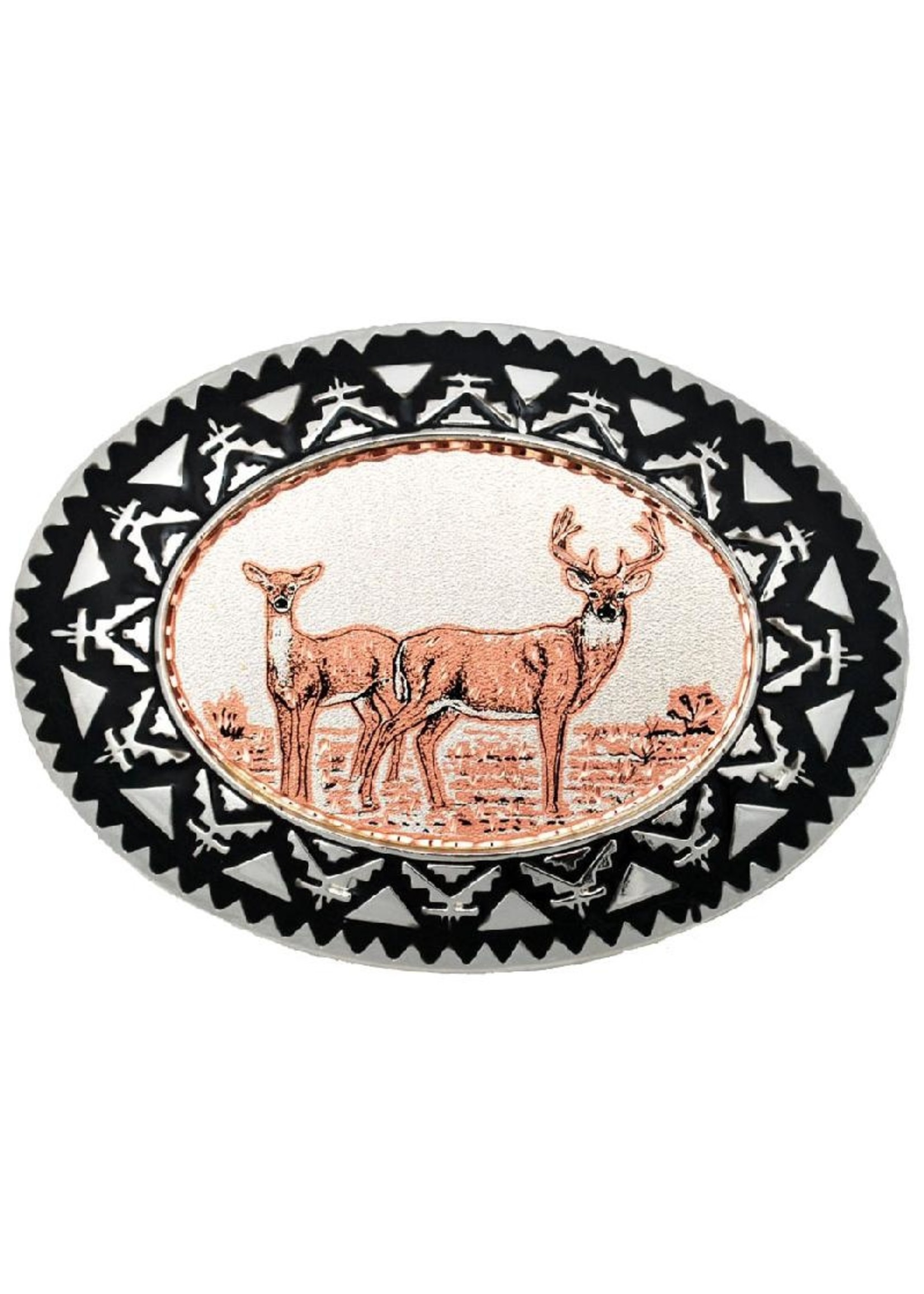 deer belt buckle