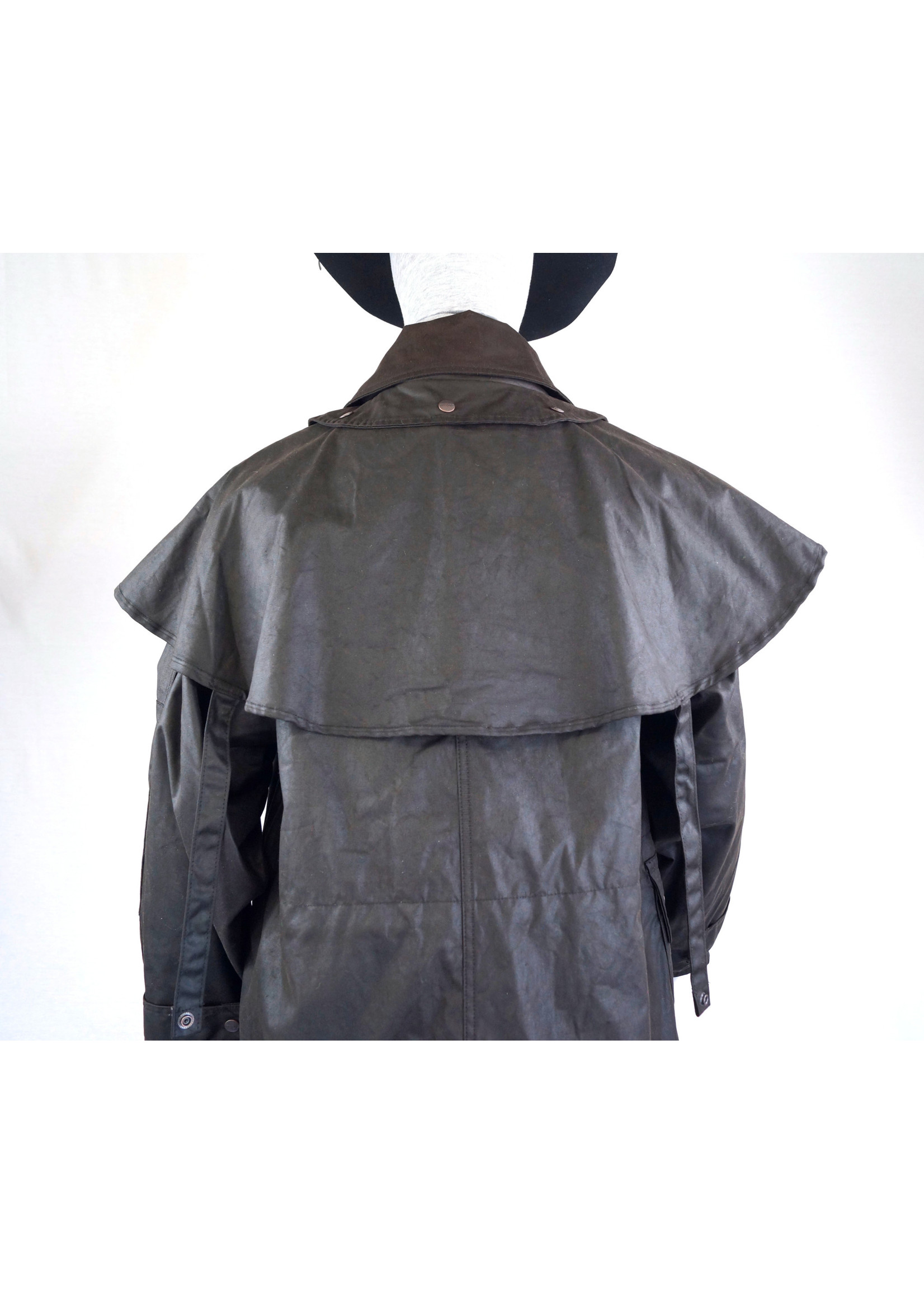 Black Australian Outback Long Duster Jacket