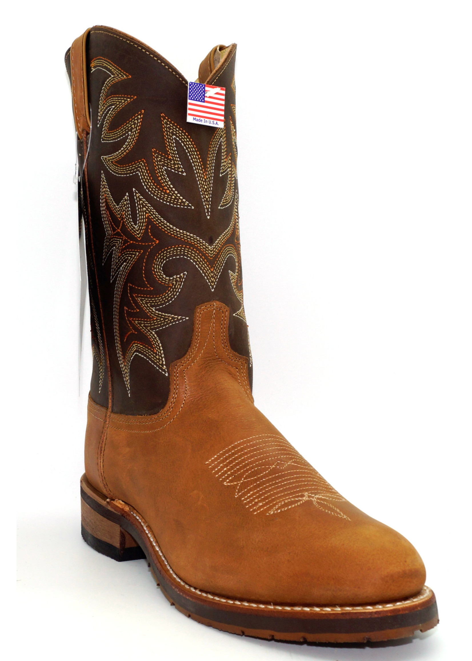 cowhide boots mens