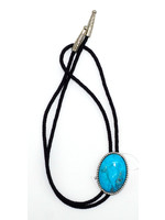 M&F Turquoise Western Double S Bolo Tie