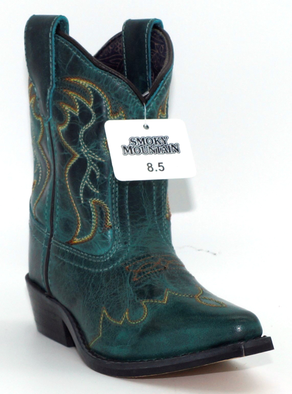 green cowboy boots