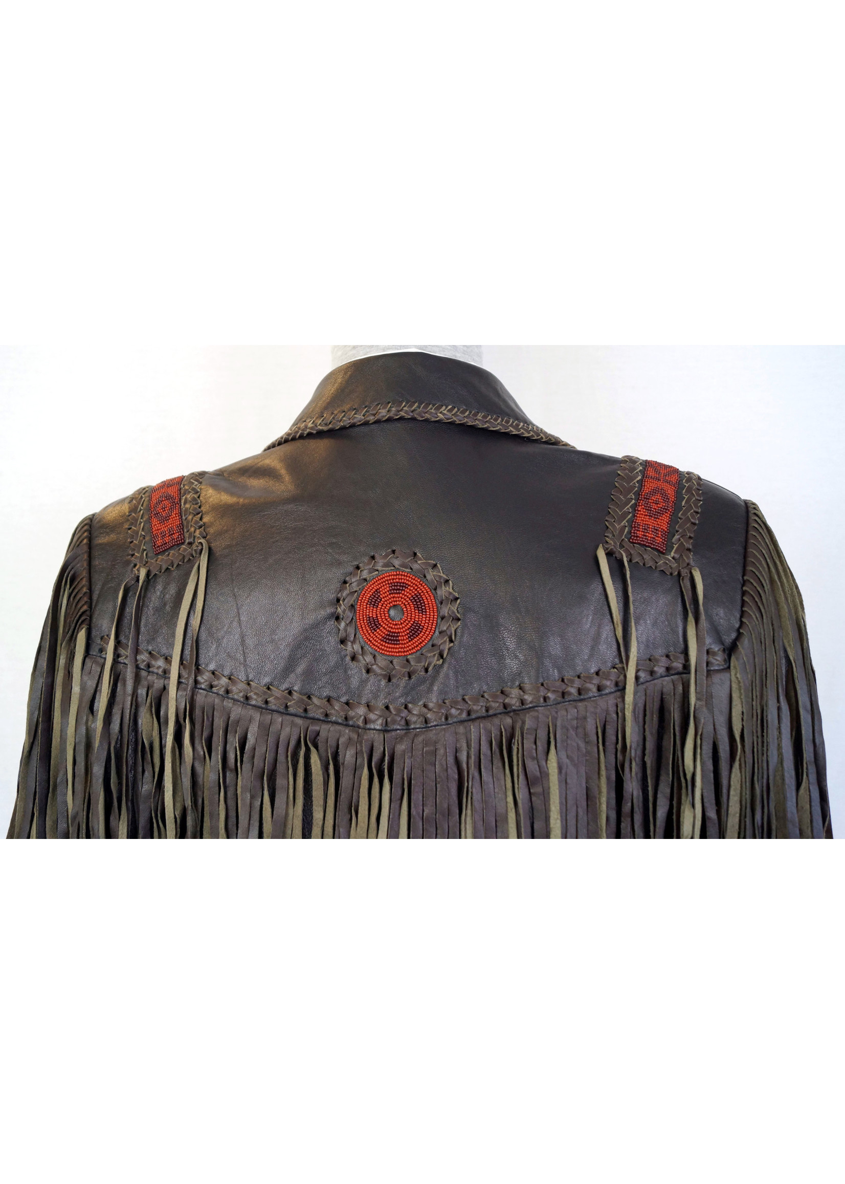 758-35/ Fringe Jacket-Black - Circle B Western Wear