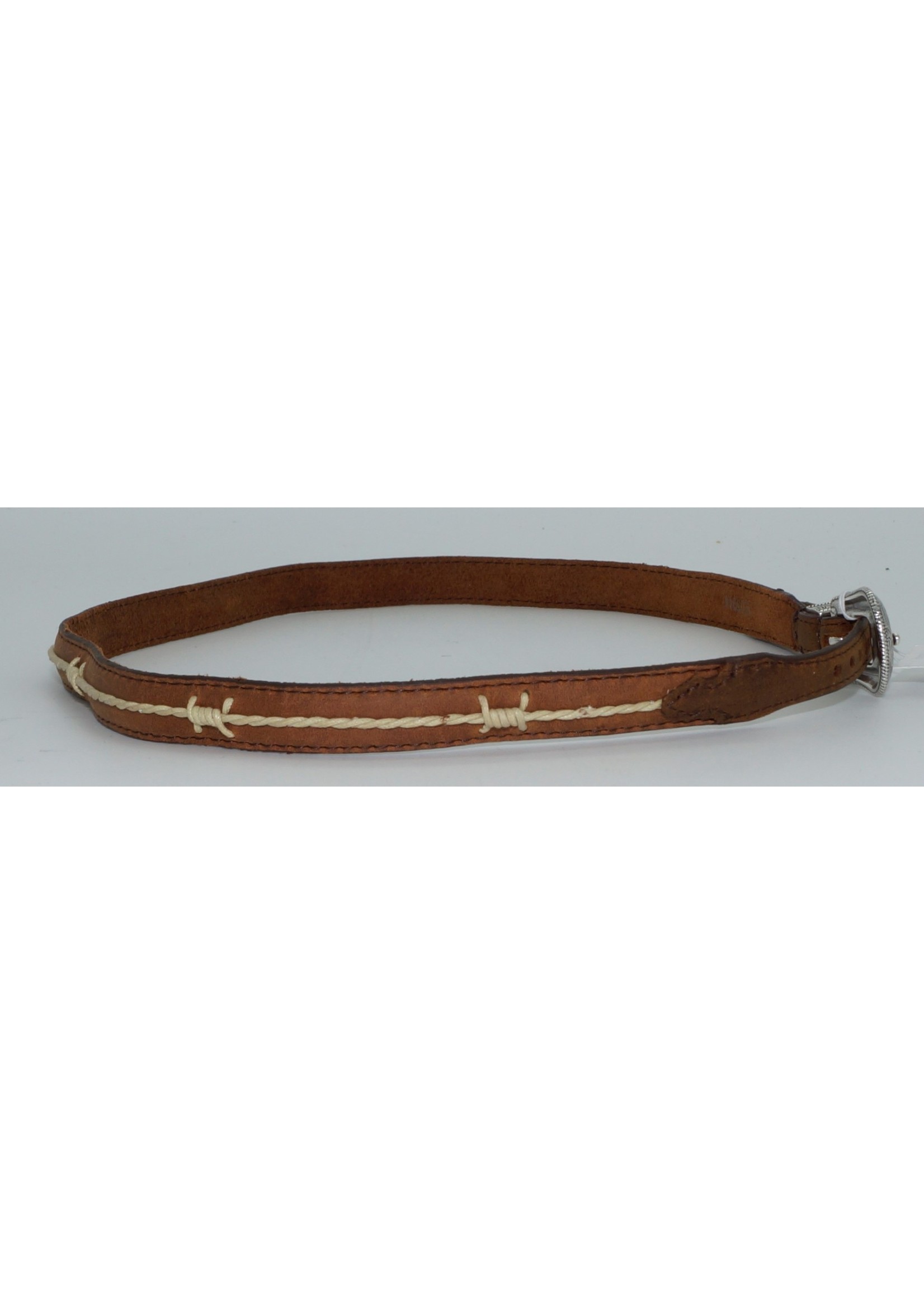 Barbwire Leather Hat band