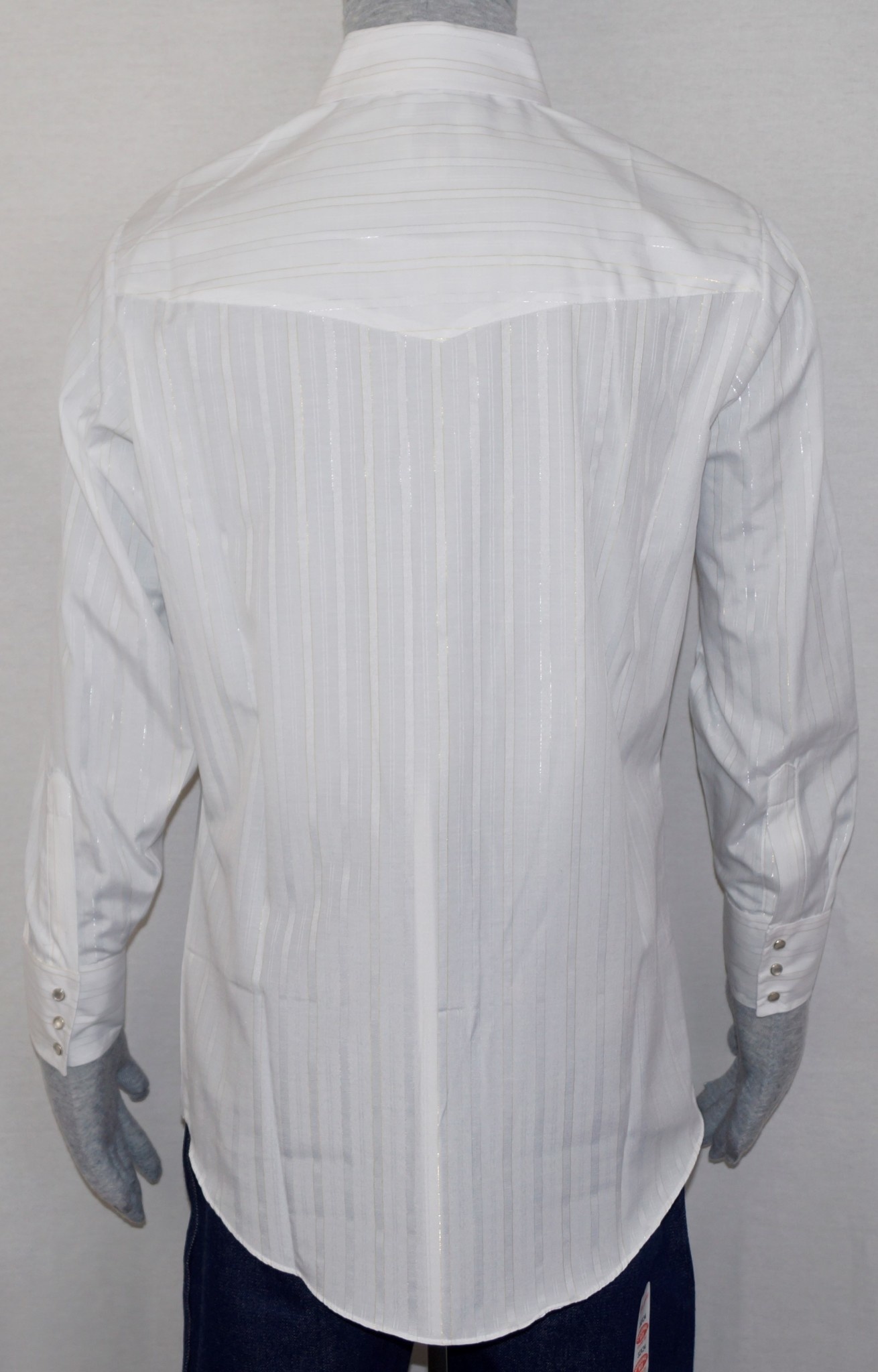 mens metallic gold dress shirt