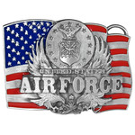 Siskiyou Gifts Air Force Enameled Belt Buckle C92E