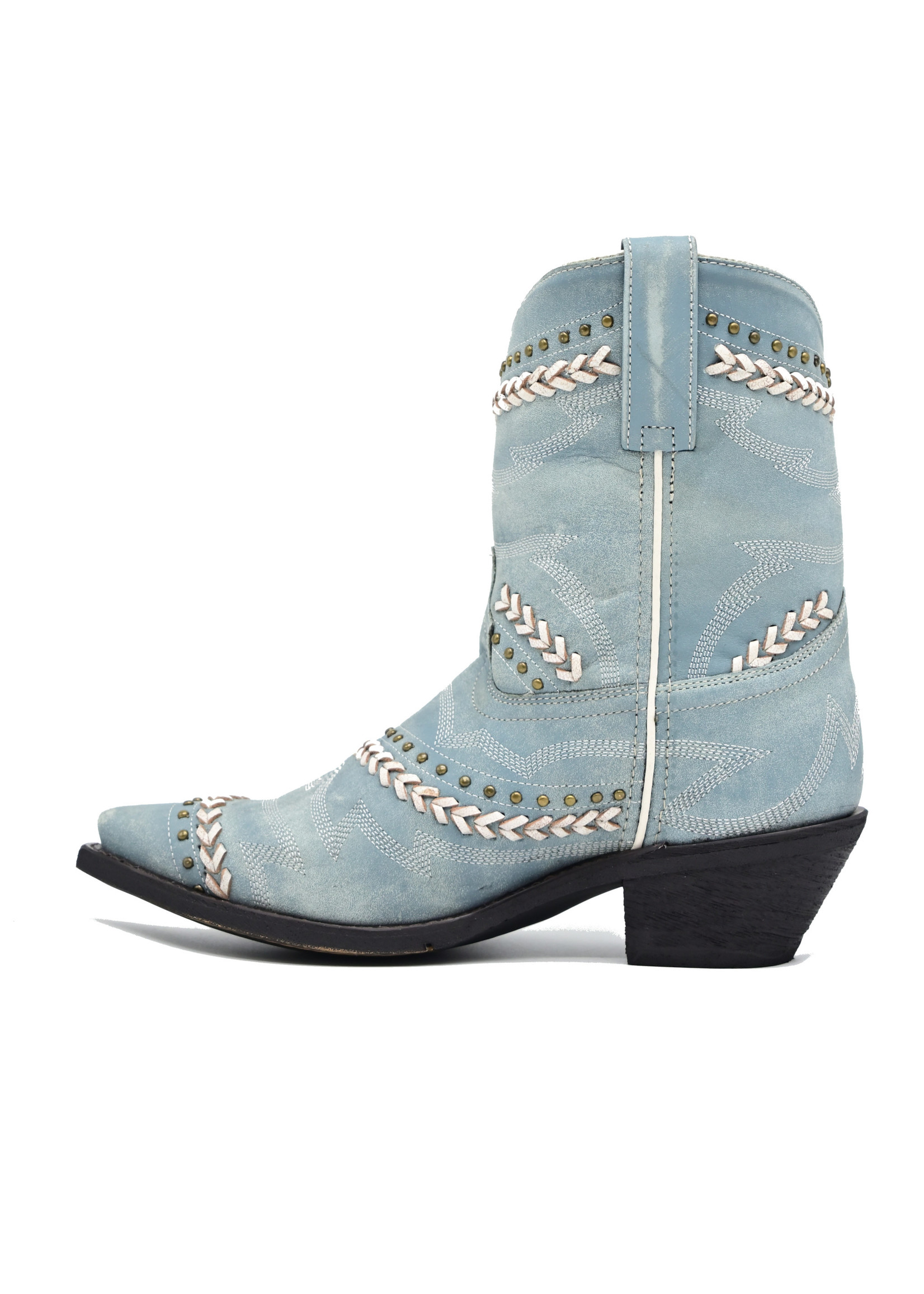 Laredo 52401 - Sky Blue Boots with Studs