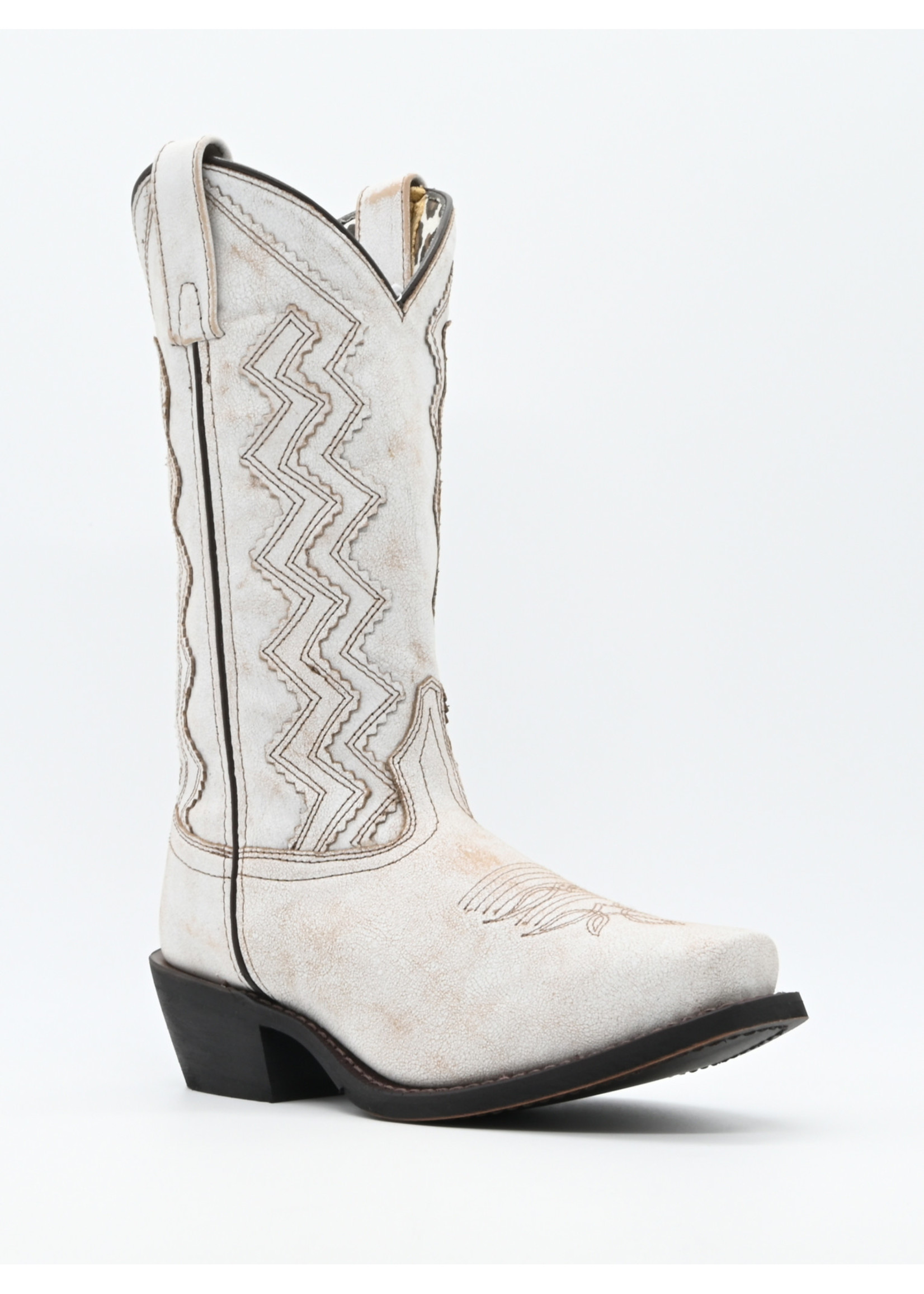 White top laredo boots