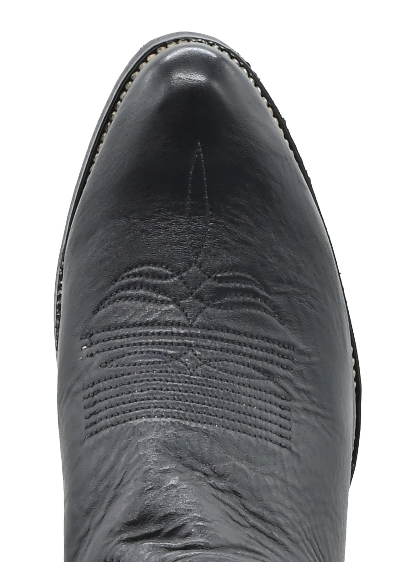 Walker 1621 - Black Leather Round Toe (Size 8EE)