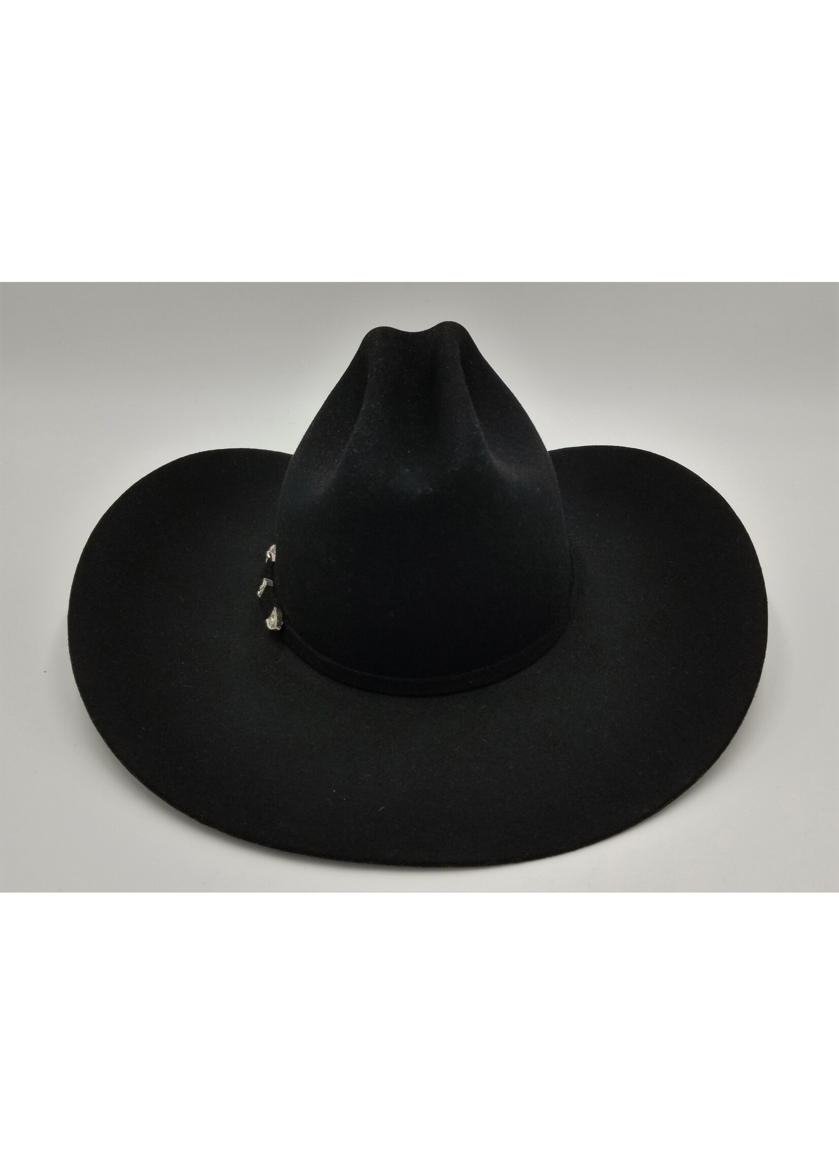 Stetson Hats Mens Hats 6X Skyline 4 1/4 Brim Pre Creased Felt Cowboy Hat  71/8 Black at  Men's Clothing store