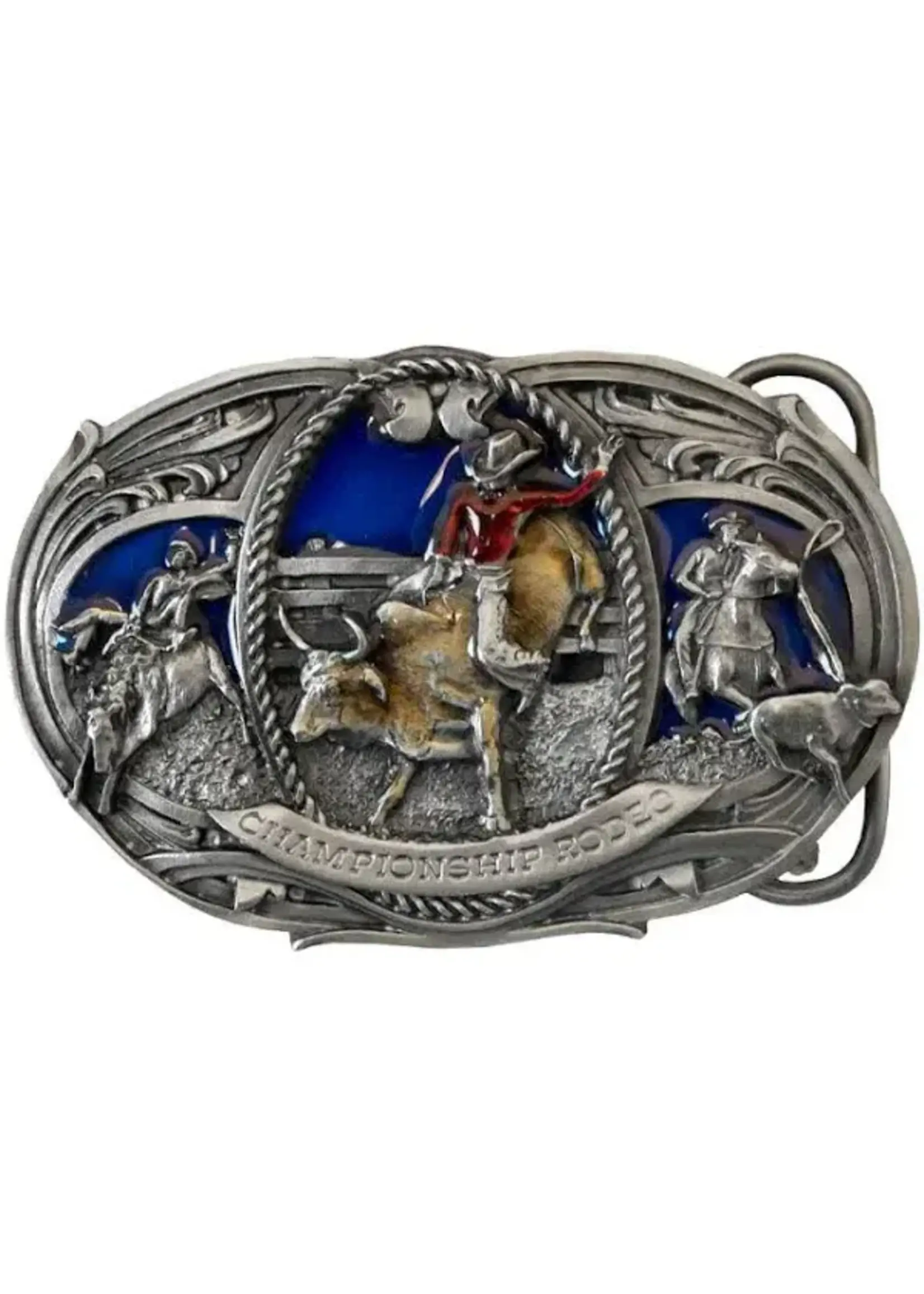 Western Rodeo Belt Buckle