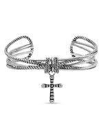 Montana Silversmiths BC4377 - Faith on a Loop Cross Bracelet