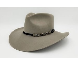 stetson 4x drifter buffalo felt pinch front cowboy hat