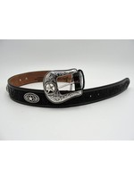 Navajo Country Leather Belt C12755 - Circle B Western Wear