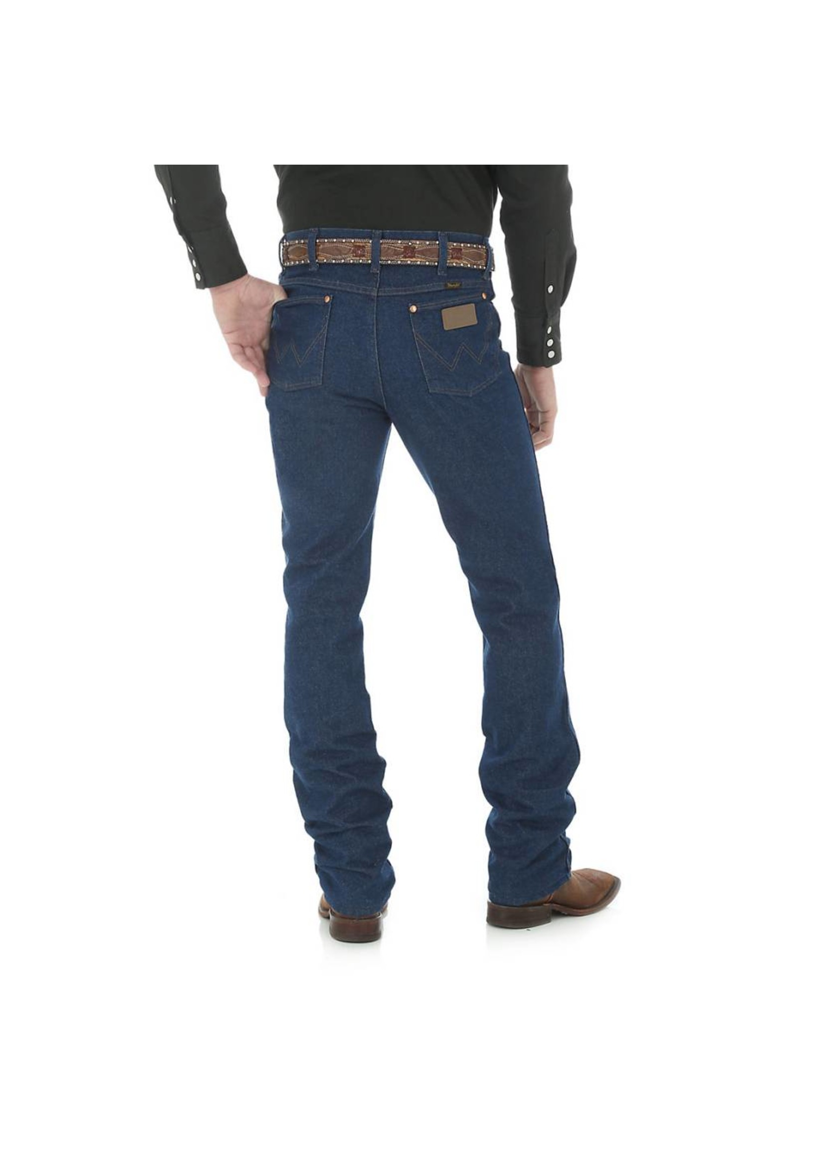 Cowboy Cut Slim Fit Jean in Navy