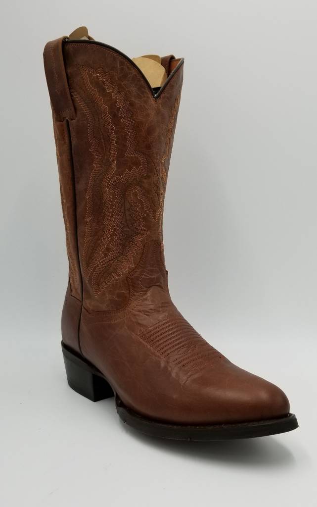 round toe cowboy boots