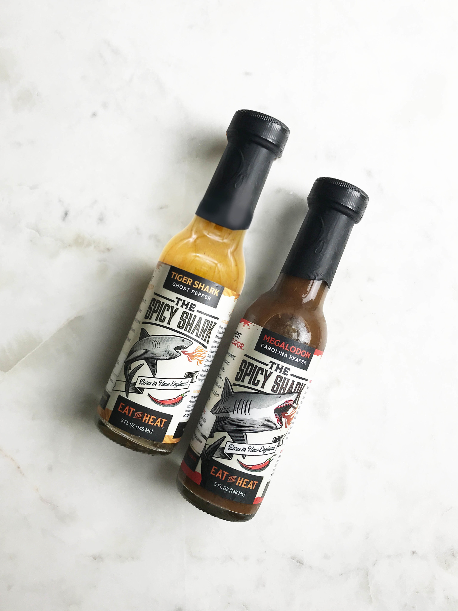 Spicy Shark Tiger Shark Ghost Pepper Hot Sauce