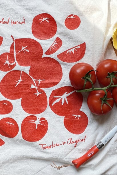 Rhode Island Harvest Tea Towels by Cricicis Design