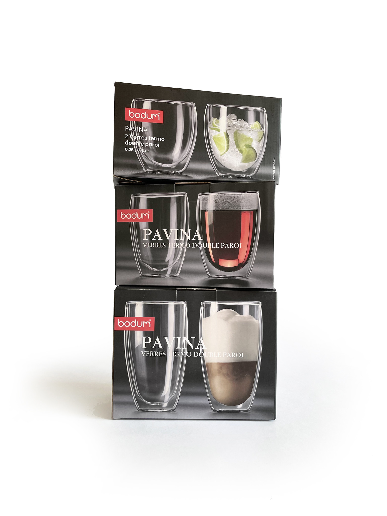 Massage Picasso tørre Bodum Pavina Double Walled Glass Mugs - Stock Culinary Goods