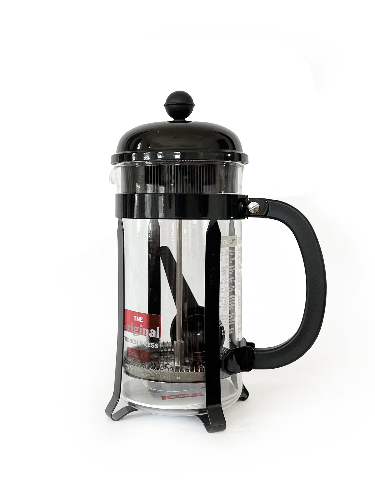 Bodum Chambord French Press 8 cup 34 oz Black Stock Culinary Goods