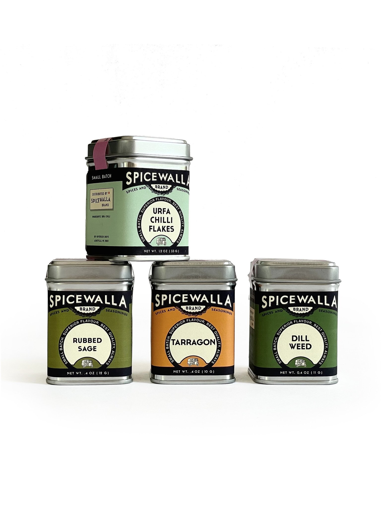 SpiceWalla Spice Tins - Stock Culinary Goods