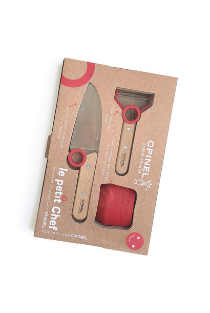 Opinel Stainless Outdoor Junior Adventure No. 7 Red - Stock Culinary Goods