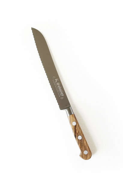 Sabatier Olive Wood Bread Knife, 8"