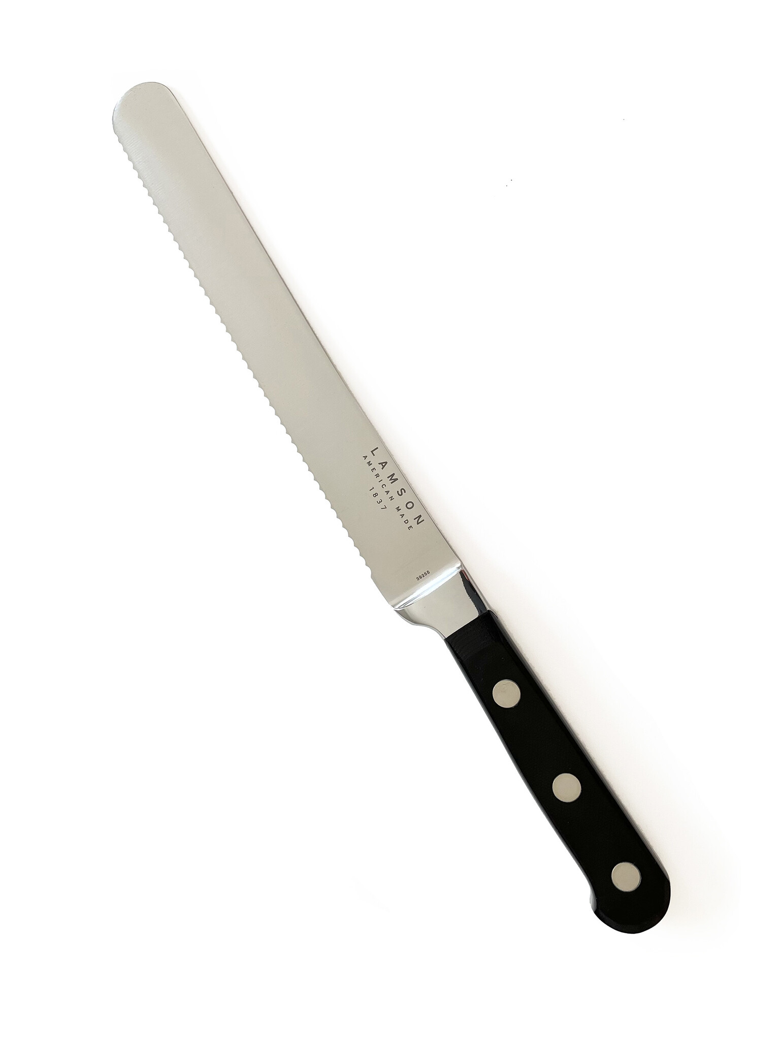 Lamson Midnight Forged Serrated Bread Knife, 8"-1
