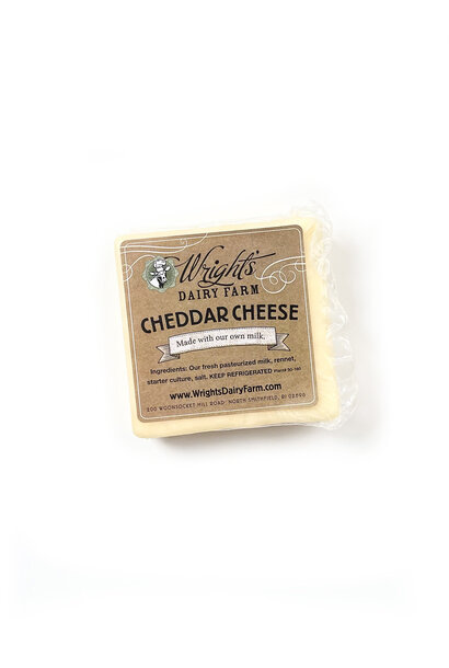 Wright's Dairy Cheddar Cheese Block