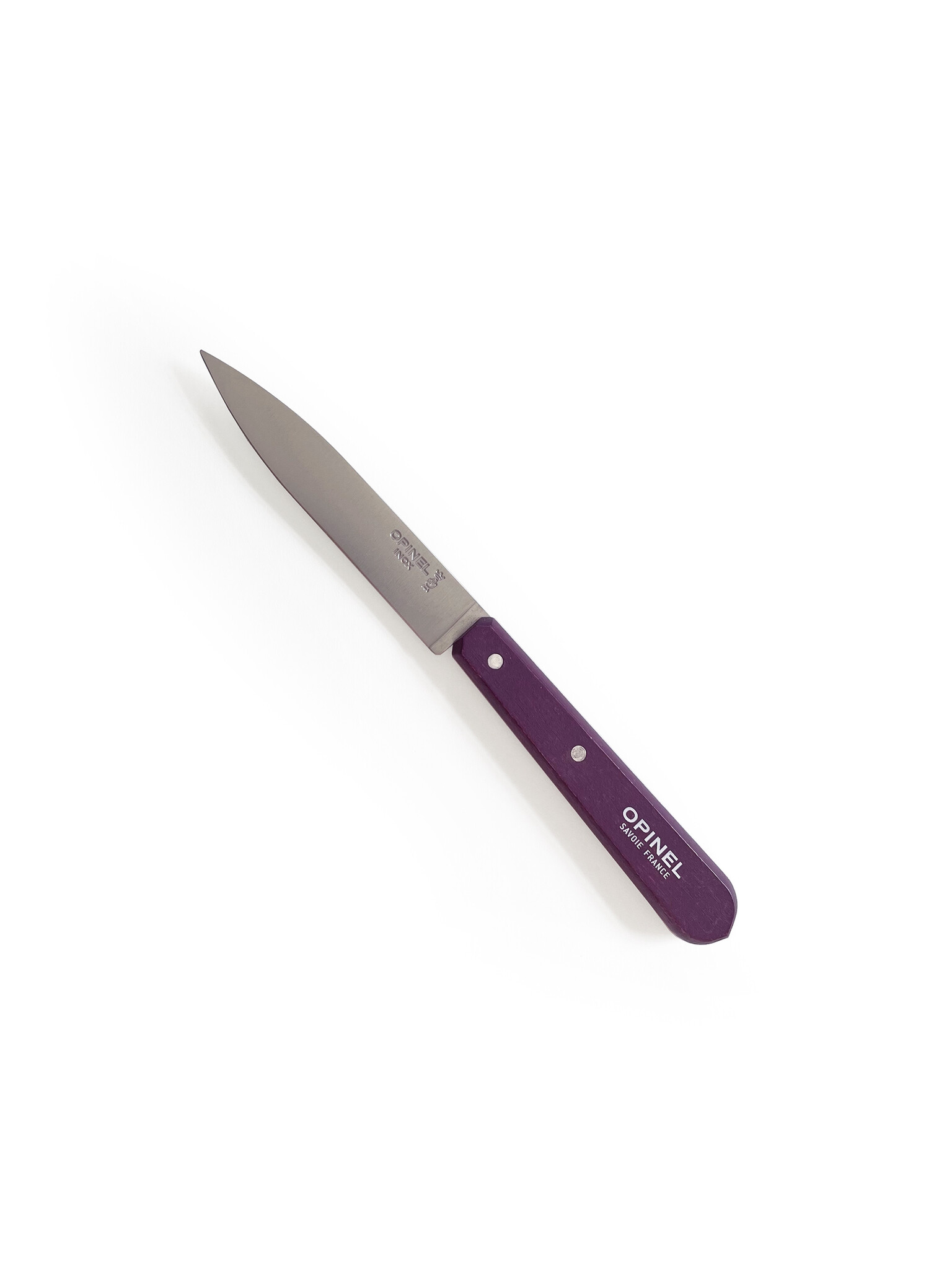 Opinel 112 Plum Paring Knife with Wood Handle-1