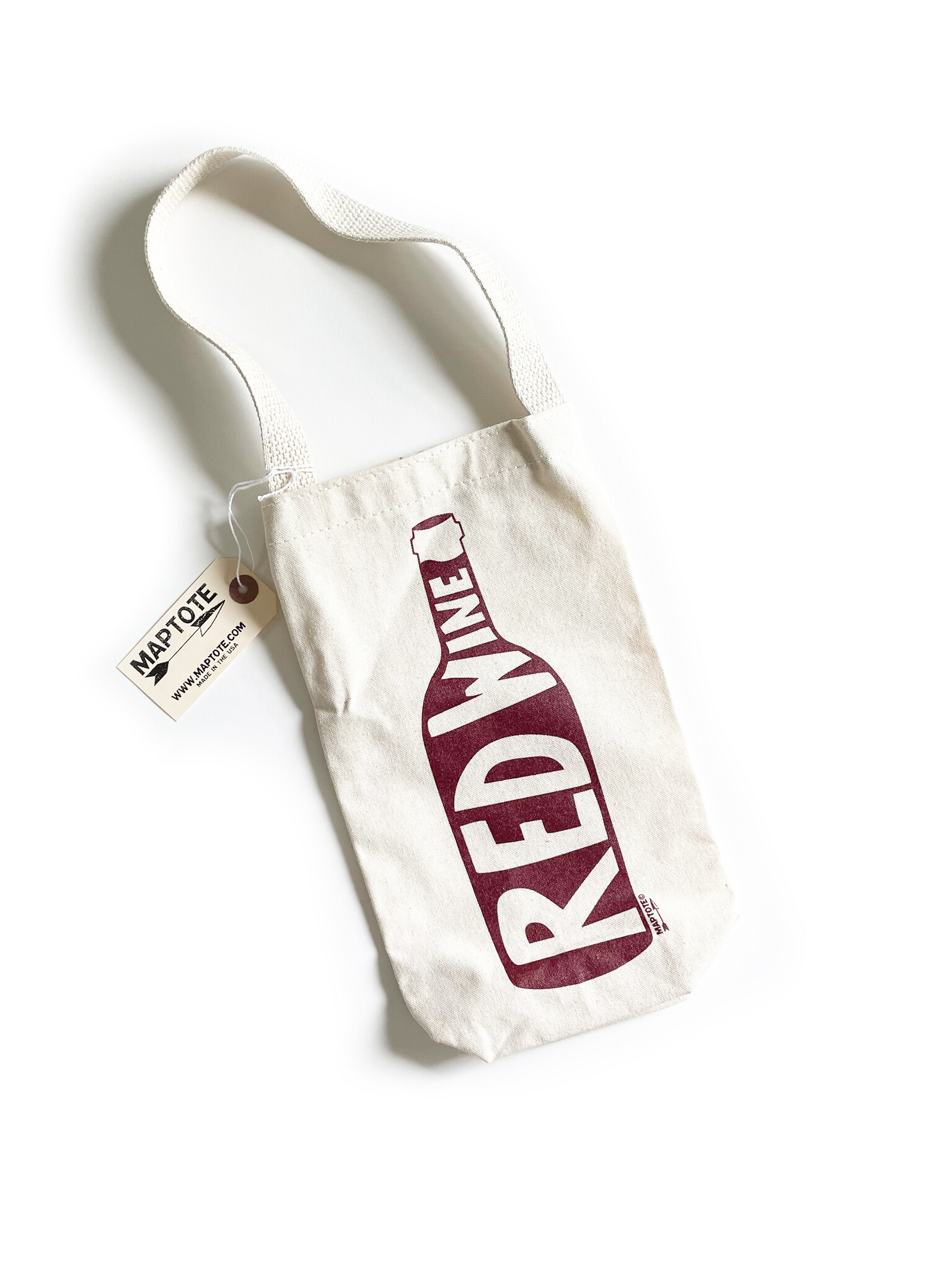 Brooklyn Wine Canvas Tote Bag