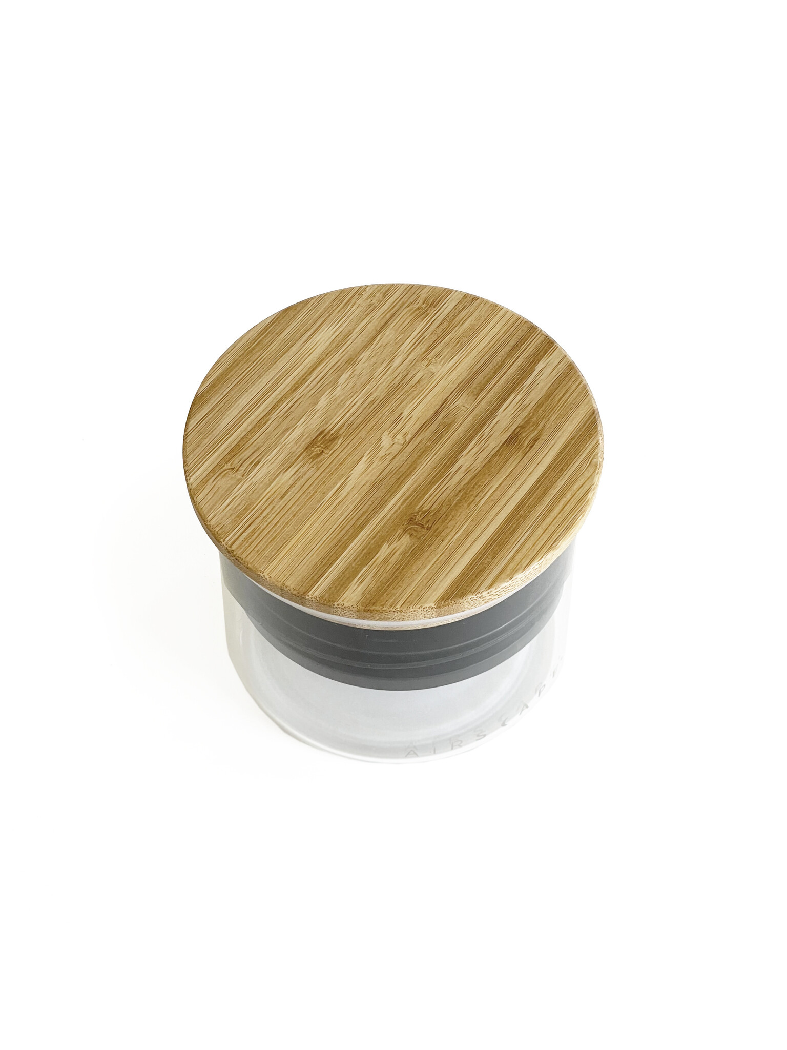 Planetary Design Airscape 10 oz. Glass / Bamboo Round Airtight