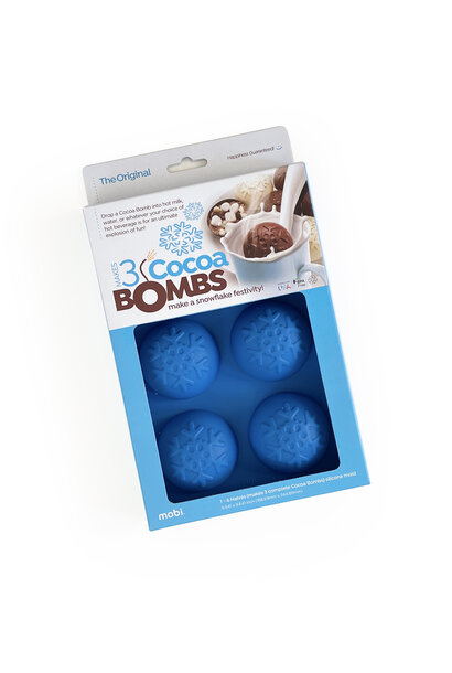 Mobi Silicone Cocoa Bomb Mold With Snowflake