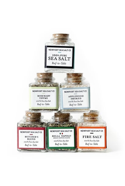 Newport Sea Salt Blends, 2 oz. Jars