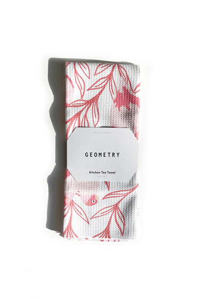 Geometry Recycled Kitchen Towel