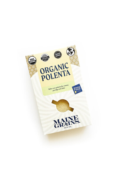 Maine Grains Organic Yellow Corn Polenta