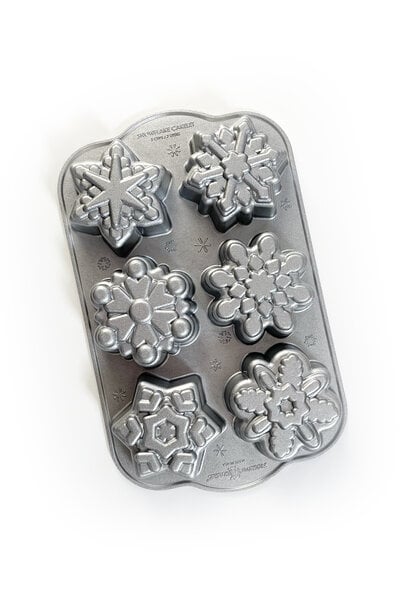Nordic Ware Frozen Snowflake Cakelet Bundt Pan