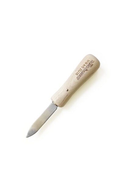 Dexter Russell New Haven Wood Handle Oyster Knife, 2.75" Blade