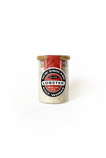 New England Salt Works in Glass Jar,  3.5 oz.