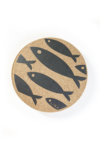 Liga Cork Round Trivet