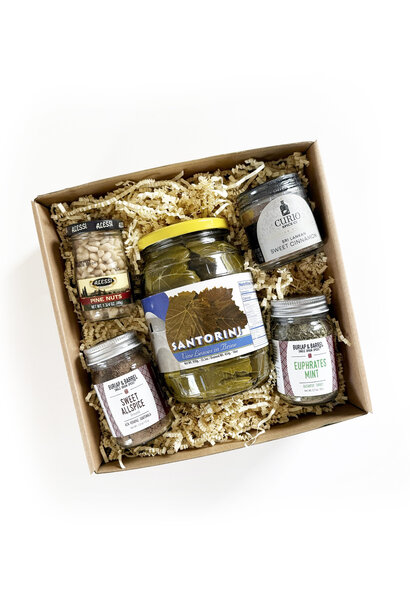 Tolia Station Tastings Gift Box - Olive Oil Braised Grape Leaves