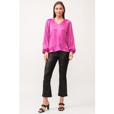 Dear John Denim Manon V Neck Long Sleeve Top