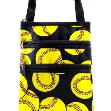 NGIL Messenger Bag Softball Print SOF 231