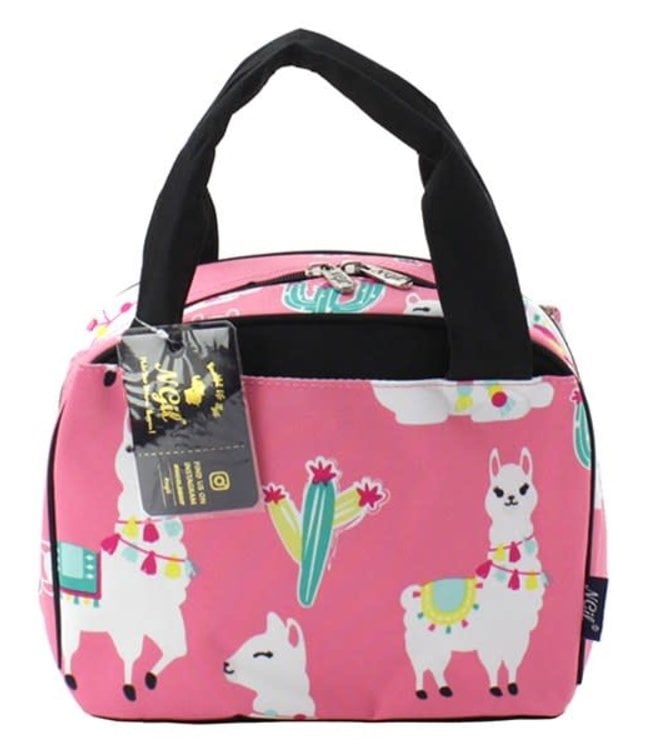 llama lunch tote