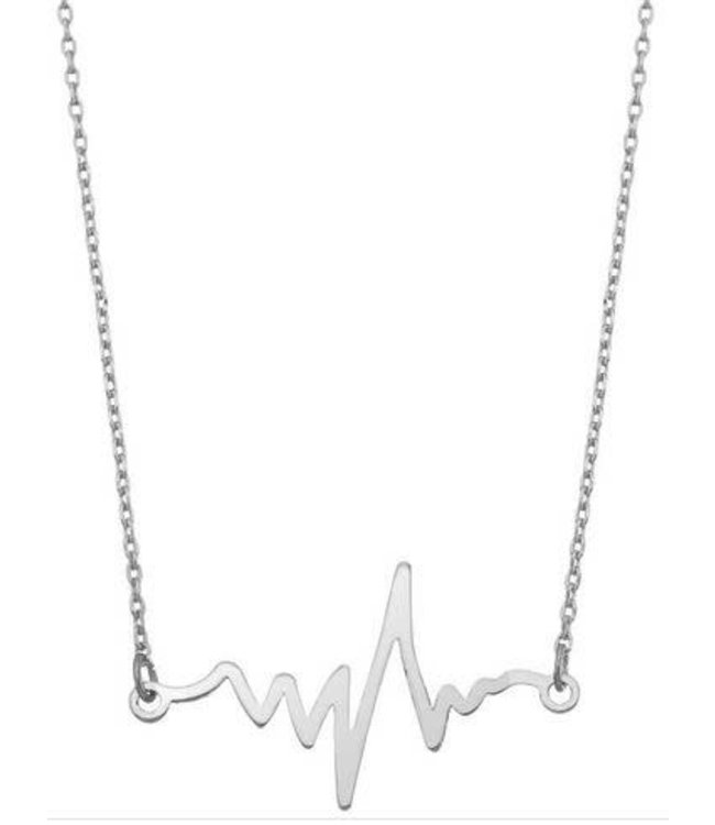 NECKLACE HEART MONITOR PENDANT IN9877 Accessories on the Boardwalk