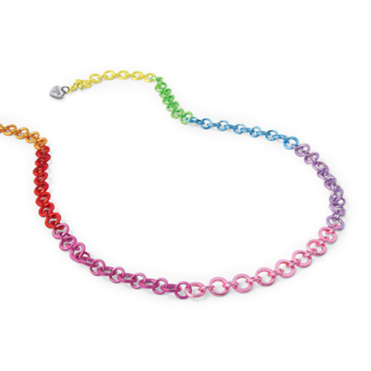 Charm It Charm It! Necklace Rainbow Chain CIN304