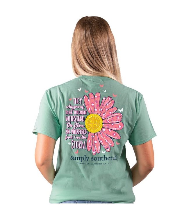 T-shirt Simply Southern Storm Sea 