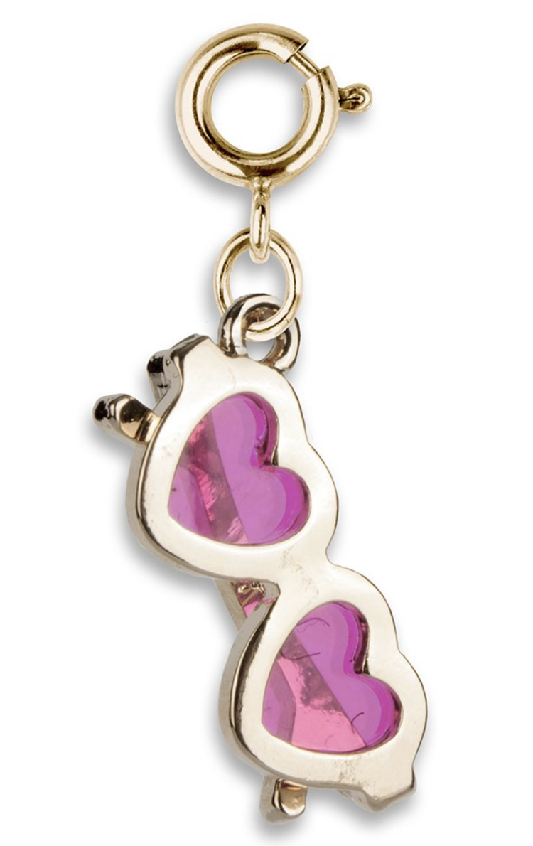 Charm It Charm Gold Heart Sunglasses  CICC 1321