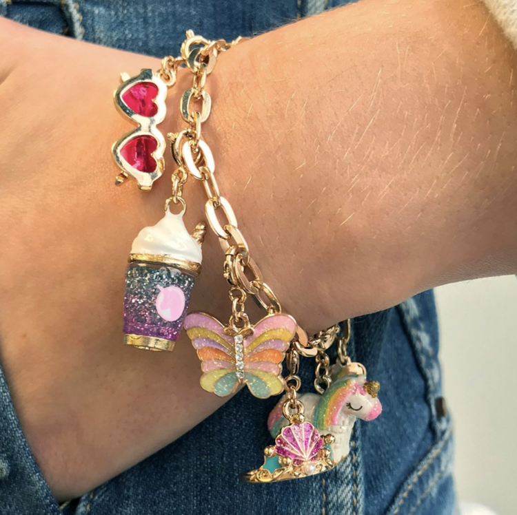 Charm It Charm Gold Heart Sunglasses  CICC 1321