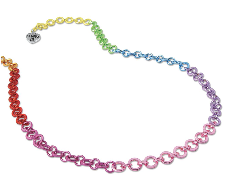 Charm It Charm It! Necklace Rainbow Chain CIN304