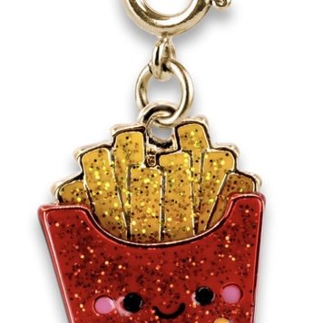 Charm It Charm It! Gold Glitter French Fries Charm CICC 1468